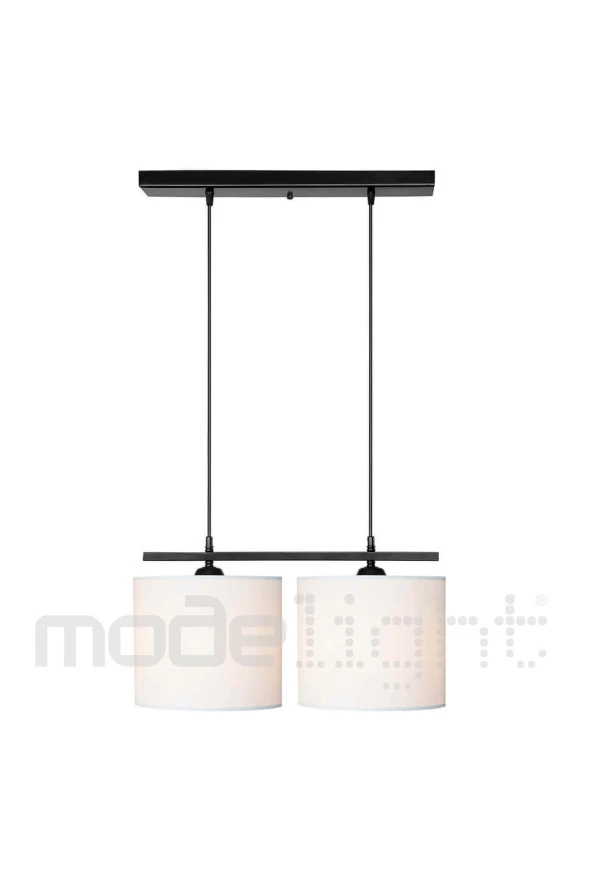 Modelight Medusa Beyaz 2li Sıralı Avize - Resim 4