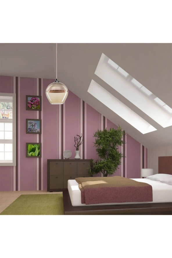 Modelight Neptün Tekli Sarkıt Pembe - Resim 3