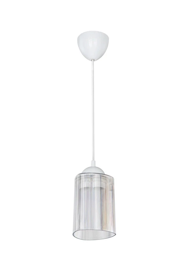 Modelight Optik Üçgen Şeffaf Sarkıt - Resim 3