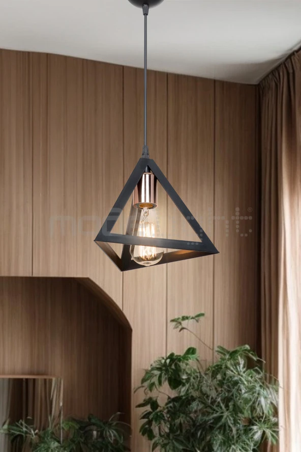 Modelight PRİZMA TEKLİ SARKIT BAKIR LALELİ SALON-OTURMA ODASI-ÇOCUK ODASI-YEMEK-YATAK ODASI--ANTRE-MUTFAK ürün görseli 1