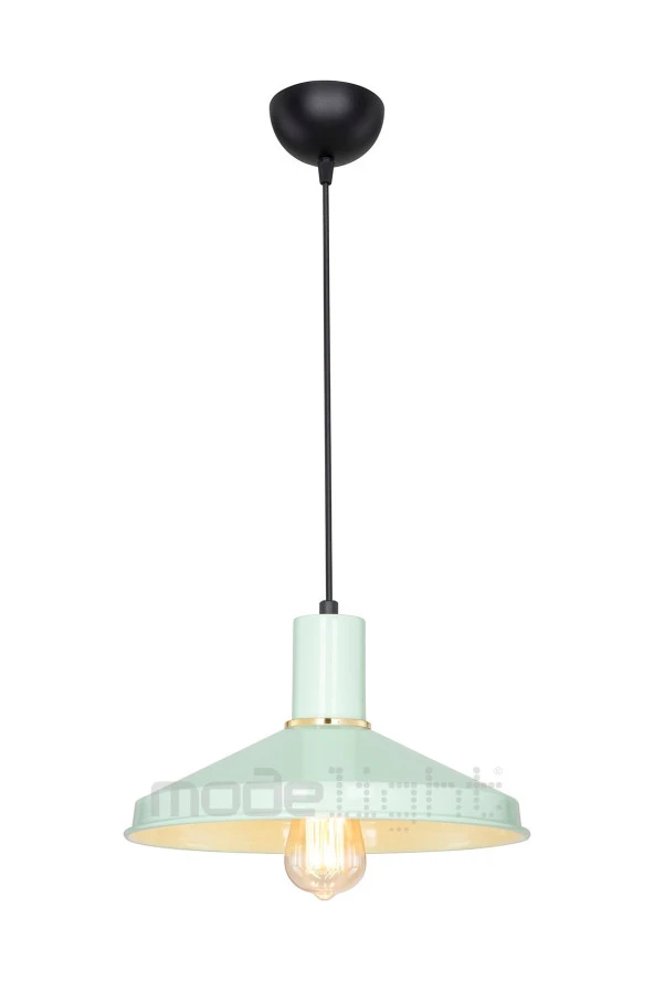 Modelight Taso Tekli Sarkıt Mint Yeşili - Resim 2