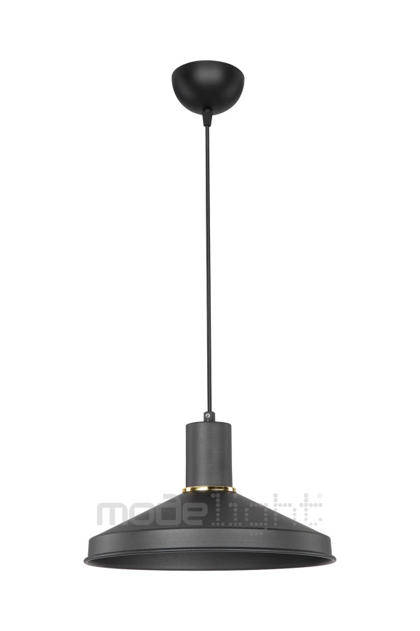 Modelight Taso Tekli Sarkıt Siyah - Resim 3