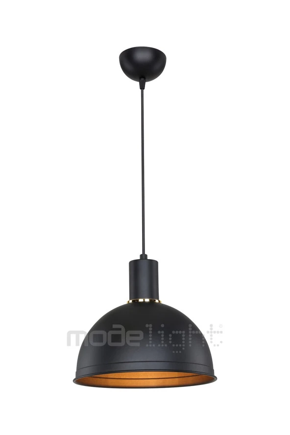Modelight Tana Tekli Sarkıt Siyah - Resim 4