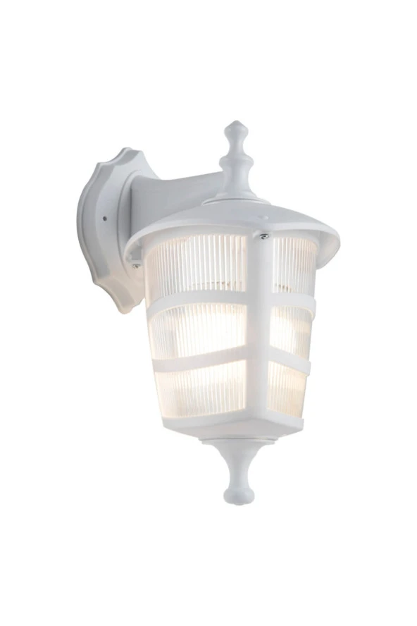 Modelight Optik Üçgen Ters Aplik Beyaz - Resim 2