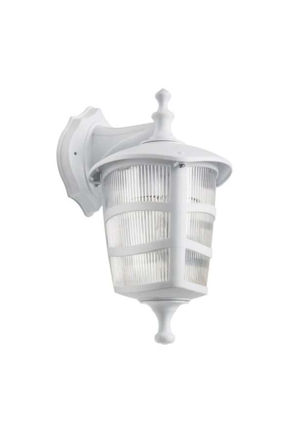 Modelight Optik Üçgen Ters Aplik Beyaz - Resim 3
