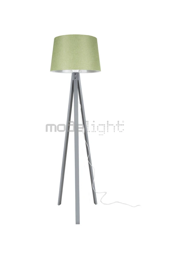 Modelight Deko Lambader Gri Ayak / Yeşil Şapka - Resim 2