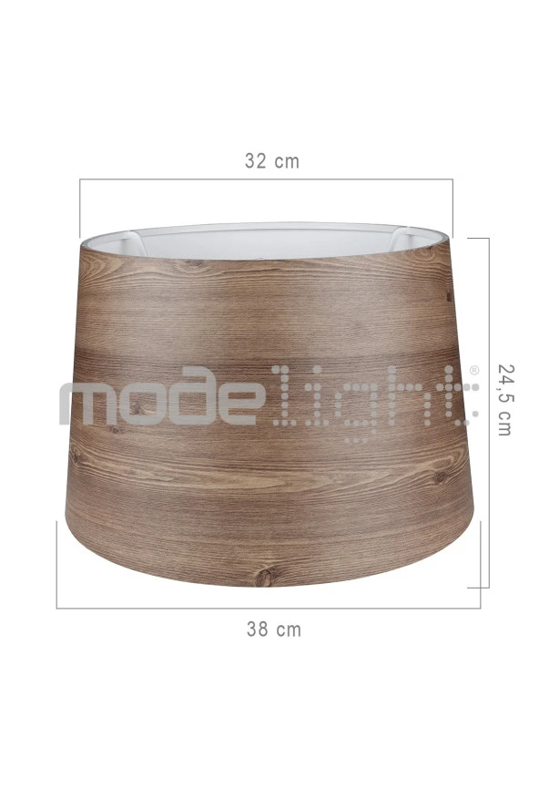 Modelight Deko Lambader Şapkası Ağaç Desenli - Resim 2