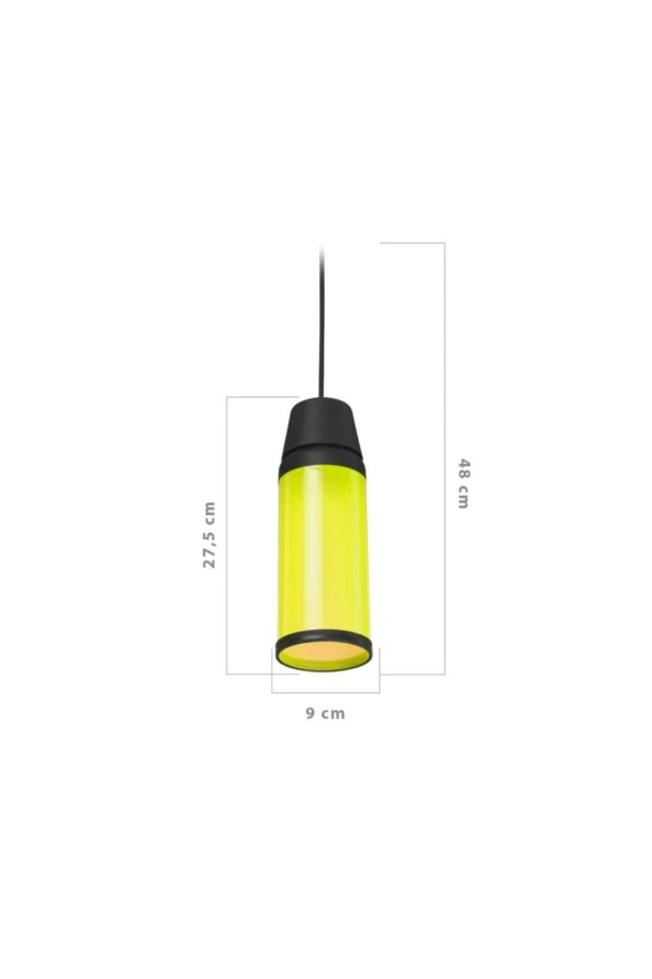 Modelight Kapsul Ağaç Feneri Sarı - Resim 2