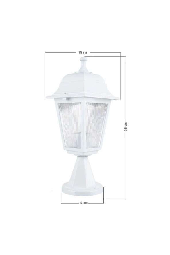 Modelight Optik Kare Setüstü Beyaz - Resim 2