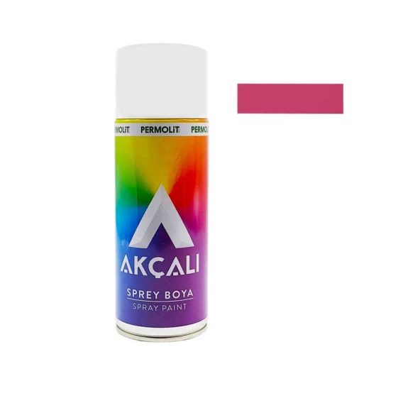 Akçalı Sprey Boya 400ml Fusya - Resim 2