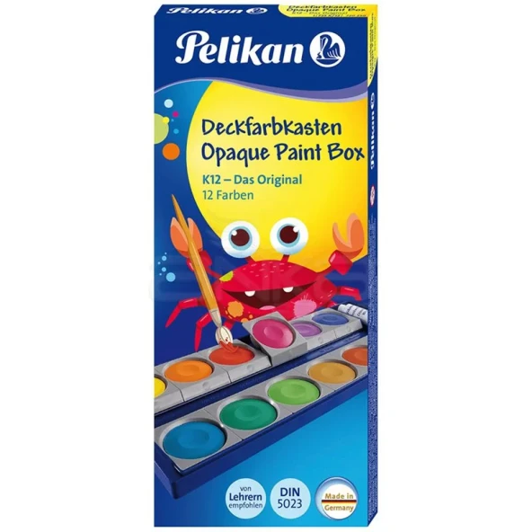 Pelikan Sulu Boya 12li ürün görseli 1