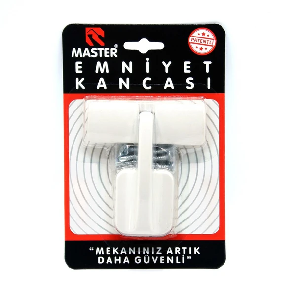 Lüks Emniyet Kancası Beyaz ürün görseli 1