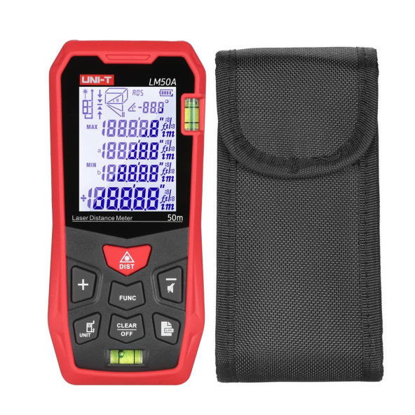 UNI-T LM50A LAZER MESAFE ÖLÇER ürün görseli 1