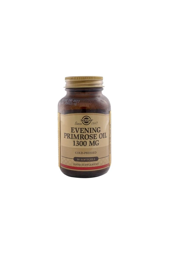 Solgar Evening Primrose Oil 1300 Mg 30 Softjel ürün görseli 1