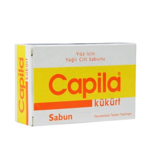 Capila Kükürtlü  Yüz için Yağlı Cilt Sabunu ürün görseli 1