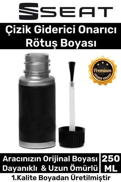 Özel Üretim Suya Dayanıklı Seat Marka Uyumlu Çizik Taş Izi Giderici Onarıcı 250ml Oto Rötuş Boyası ürün görseli 1