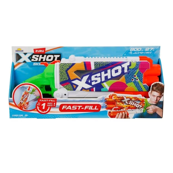 4584 X-Shot Skins Pump Action Fast Fill Su Tabancası 49,5 cm ürün görseli 1