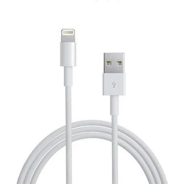 İphone Lightning to Usb Şarj ve Data Kablosu 1 Metre ürün görseli 1
