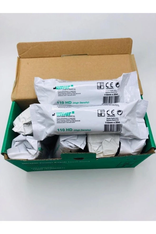 UMUR 3 Rulo 110Hd Ultrason Kağıdı Ultrasound Printer Kağıdı 110Hd Sony Ve Mitsubishi Uyumlu ürün görseli 1