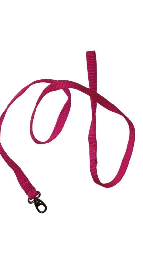 Lovely Kedi Köpek Şerit Gezdirme Kayışı Pembe 1,5cm - 120cm ürün görseli 1