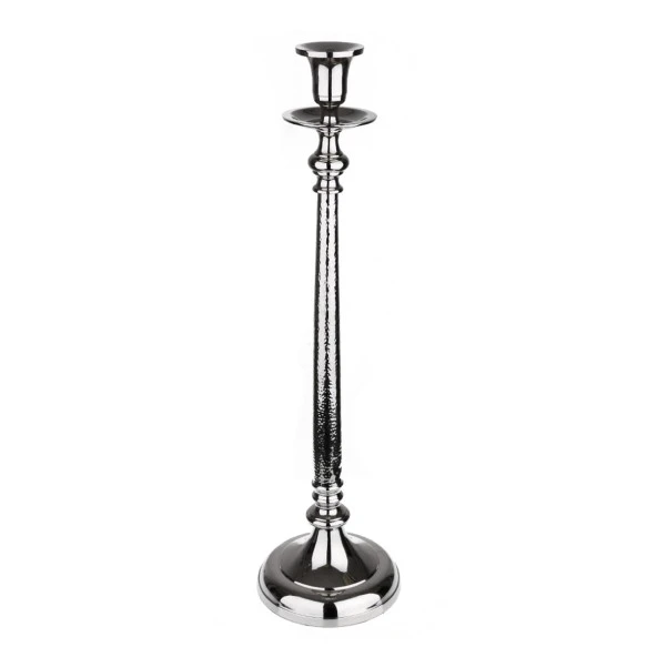 Crearthome Gümüş Dekoratif Yer Mumluğu 72 cm  FA 359 ürün görseli 1