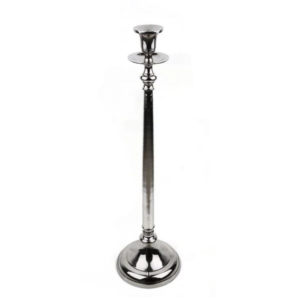 Crearthome Gümüş Dekoratif Yer Mumluğu 82 cm FA 360 ürün görseli 1