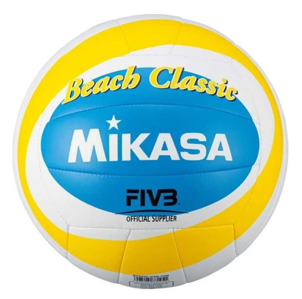 Mikasa Bv543C-Vxb-Ysb Sent. Deri Plaj Voleybol Topu ürün görseli 1