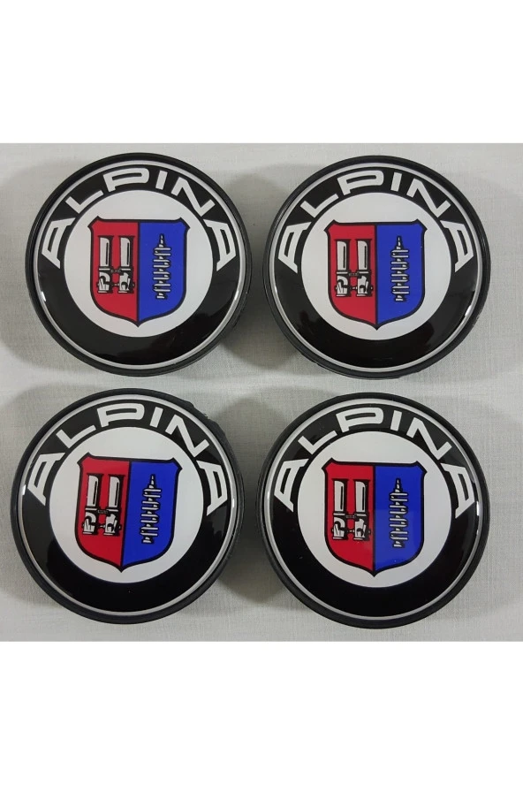 ALPİNA Jant Göbeği 68mm 4 Adet , ALPİNA BMW Jant Kapağı , BMW ALPİNA Jant Göbeği BMW ürün görseli 1