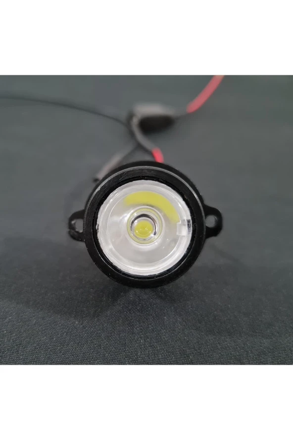 Vidalı Mercekli Power Led Beyaz Renk 1 ADET ,1 Watt Gücünde Sis Farı ürün görseli 1