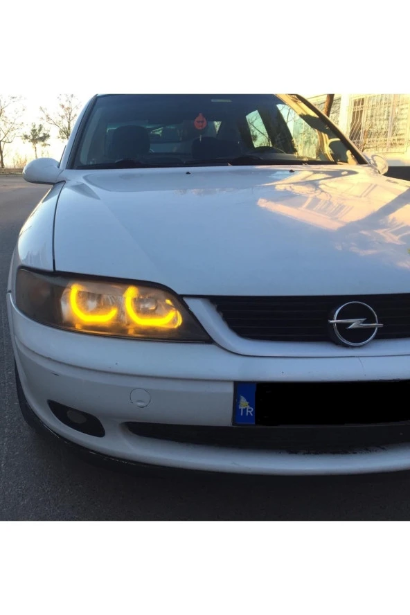 Opel Vectra B Kasa L Tipi Uyumlu Angel Halka Turuncu 4 Adet , Far Içi Halka ,açıklamayı Okuyunuz. ürün görseli 1