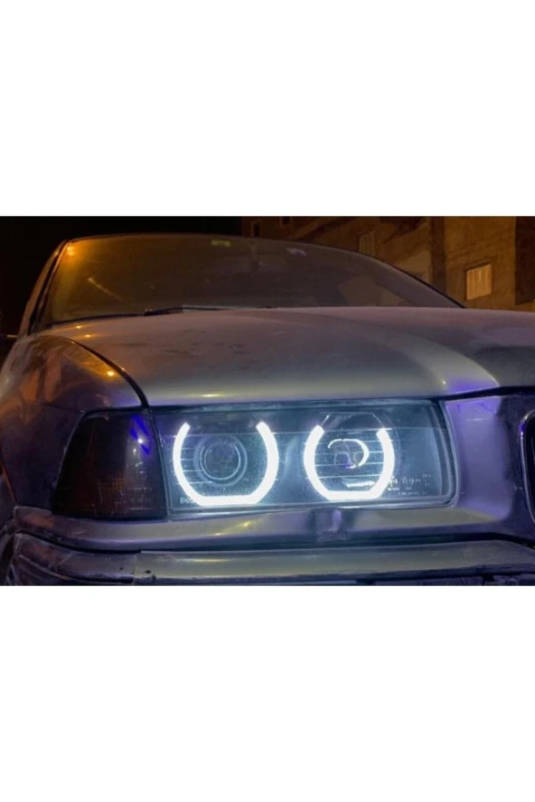 Bmw E36 U Tipi Angel, Beyaz , 4 Adet, E36 Angel Halka, Bmw E36 Angel,açıklamayı Okuyunuz. ürün görseli 1