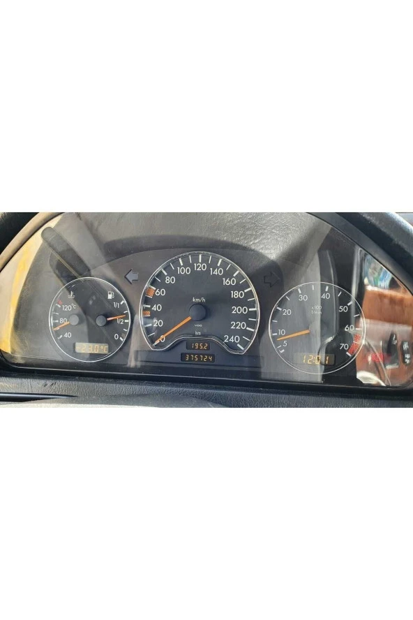 Mercedes W210 Gösterge Krom Kadran Halka W210 Gösterge Çerçevesi W210 Gösterge Halkası ürün görseli 1