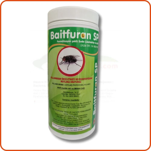 Baitfuran SP Suda Çözülebilen Toz Karasinek İlacı | 1 Kg ürün görseli 1