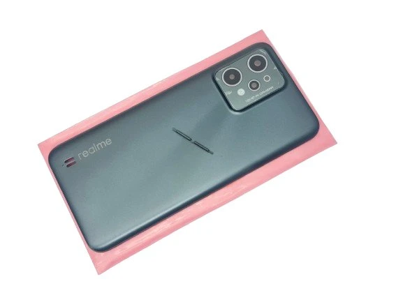 Oppo Realme C31 KASA Arka Pil Batarya Kapağı Siyah ürün görseli 1