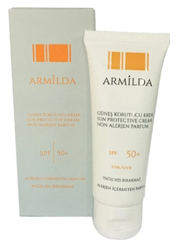 Armilda SPF 50+ Güneş Koruyucu Krem  75 ml ürün görseli 1