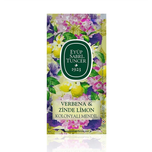 Eyüp Sabri Tuncer Verbena & Zinde Limon Kolonyalı Mendil 150li (Küçük Boy) ürün görseli 1
