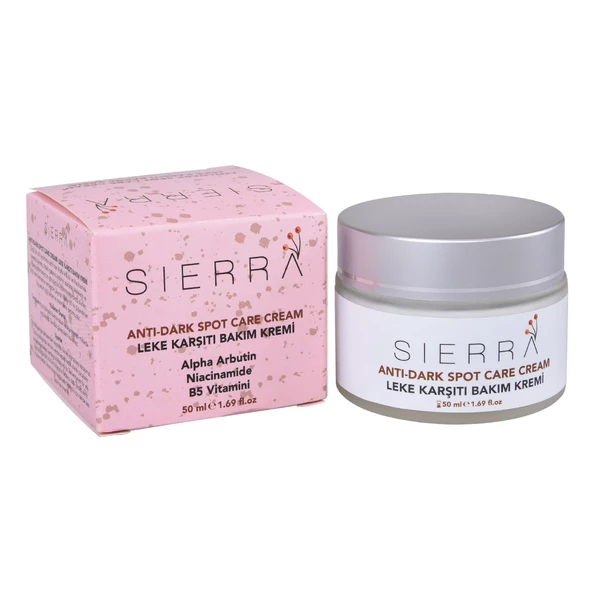 Sierra Anti Dark Renk Tonu Eşitleyici Leke Karşıtı Bakım Kremi 50 ml ürün görseli 1