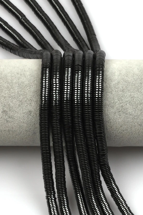 Hematit Dizi 1 x 6 mm Pul Kesim ürün görseli 1