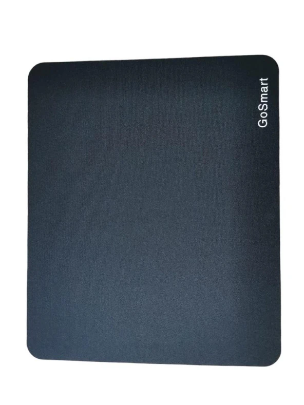 Gosmart Mousepad 30 x 25 cm Kauçuk Kaymaz taban Siyah Renk ürün görseli 1