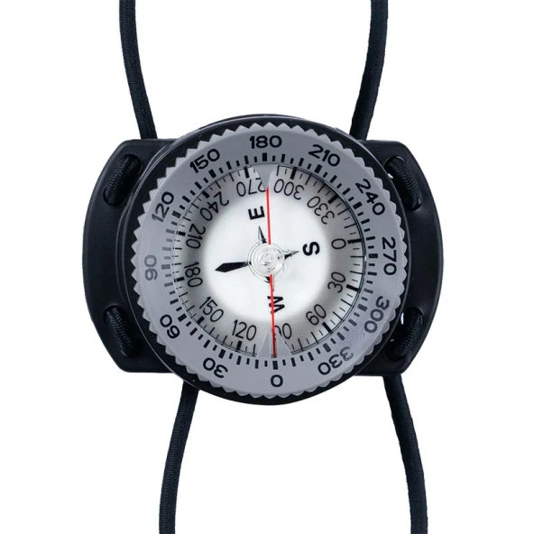 KRAKEN Gösterge Pusula PRO Bungee Kordon Kayışlı 56 mm Gri ürün görseli 1