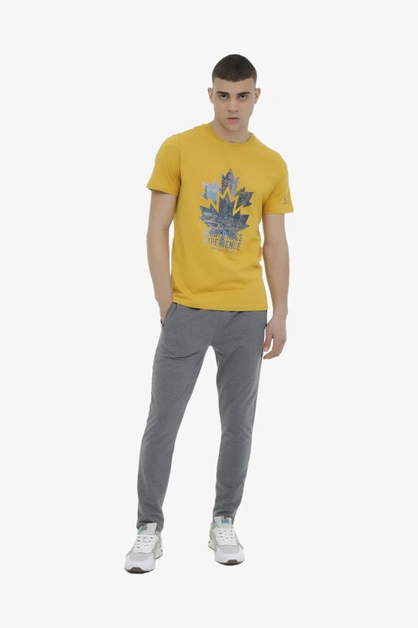 Lumberjack 101497427 Basic T.Pnt 4Fx Erkek Gri Eşofman Altı ürün görseli 1