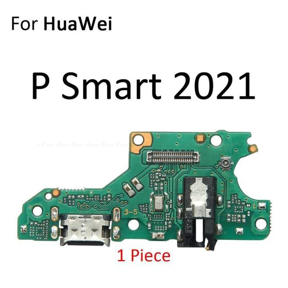 Tkgz - P Smart 2021 FULL Şarj Soketi Kulaklık Soketi ORJ ürün görseli 1