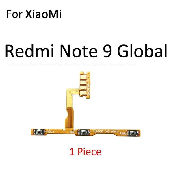 Tkgz Xiaomi Redmi NOTE 9 On Off Yan Ses Filmi ürün görseli 1