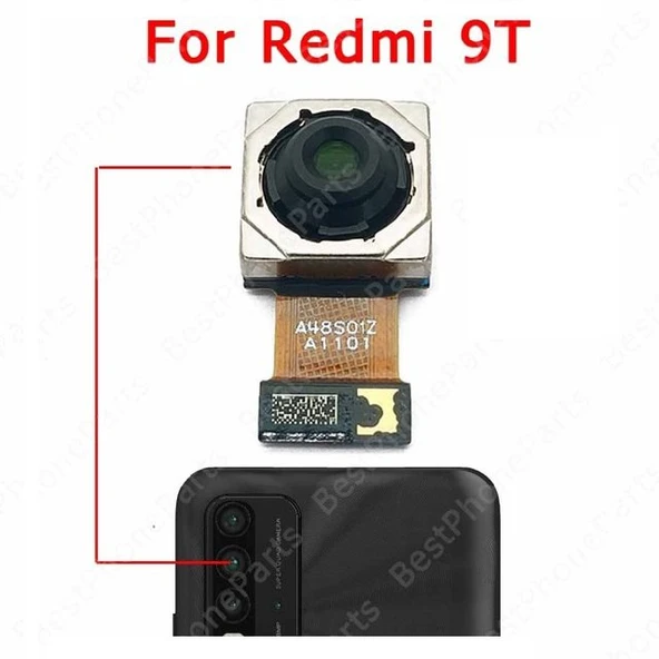 Tkgz Xiaomi Redmi 9T Arka Kamera Orj ürün görseli 1
