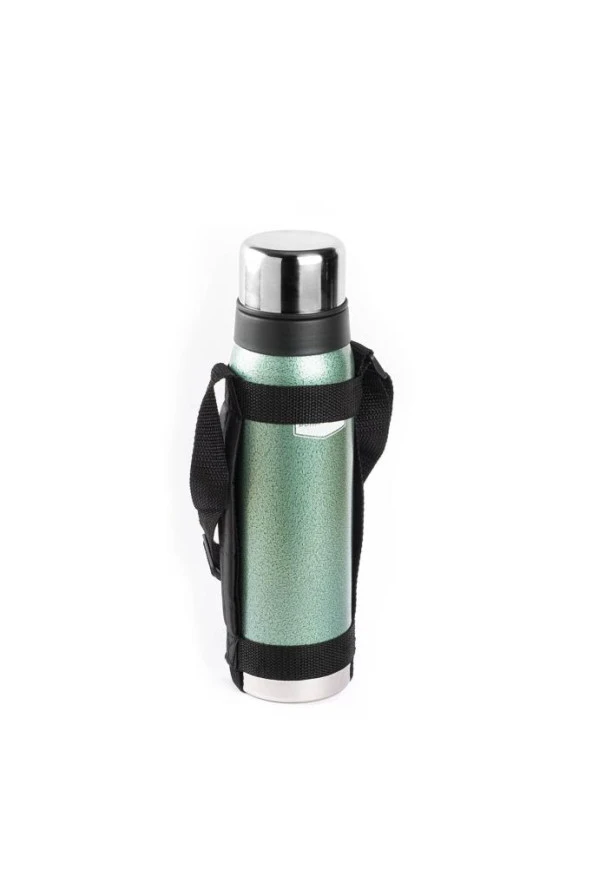 HAERS YEŞİL PASLANMAZ ÇELİK OUTDOOR TERMOS ŞİŞE 900ML ürün görseli 1