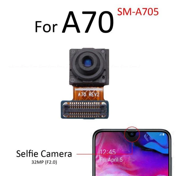 Tkgz Samsung Galaxy A70 Ön Kamera (Orjinal) ürün görseli 1