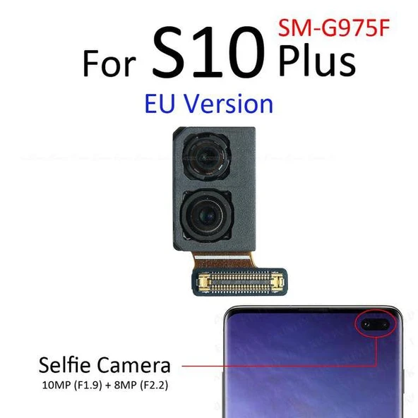 Tkgz Samsung Galaxy S10 PLUS Ön Kamera (Orjinal) ürün görseli 1