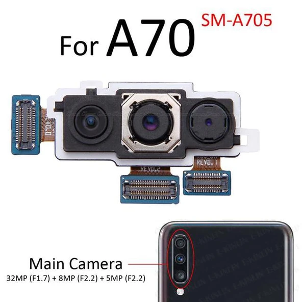 Tkgz Samsung Galaxy A70 Arka Kamera (Orjinal) ürün görseli 1