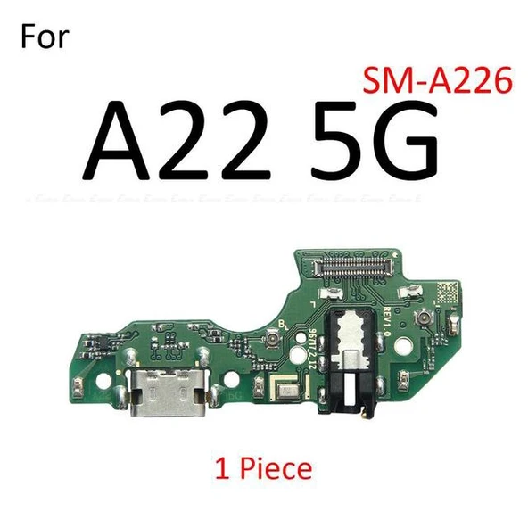 Tkgz Samsung Galaxy A22 5G FULL ORJ Şarj Soketi Kulaklık Soketi ürün görseli 1