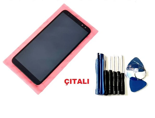 Tkgz - Mate 10 Lite Lcd Ekran Dokunmatik (ÇITALI TAMİR SETİ) SİYAH ürün görseli 1
